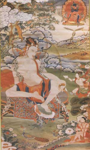Mahasidha Tilopa, putra dari Cakrasambhava & Vajrayogini, lahir kembali sebagai Trungmase : Zurmang Gharwang Rinpoche I